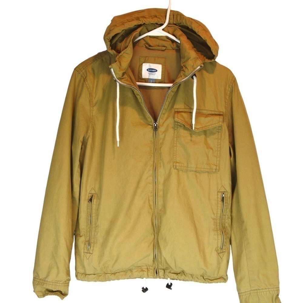 Old Navy Lined Cotton Jacket Color Toast of the Town Small LIKE NEW Style 143361